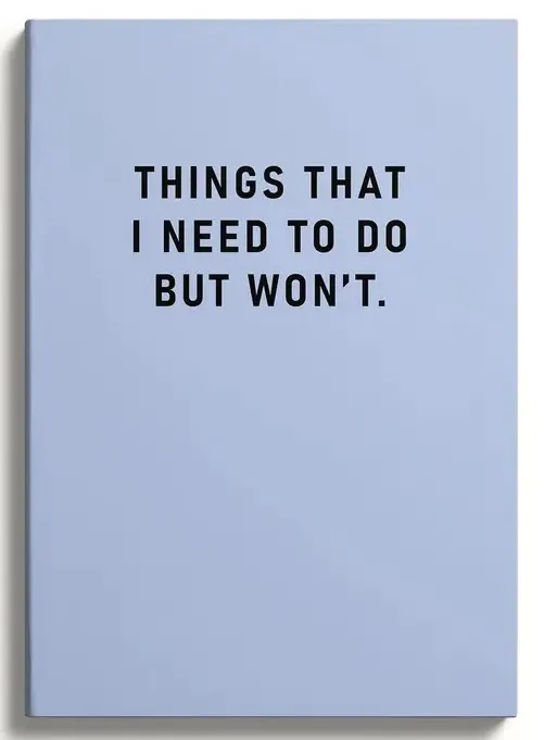 Notes A5 na linije THINGS I NEED TO DO 