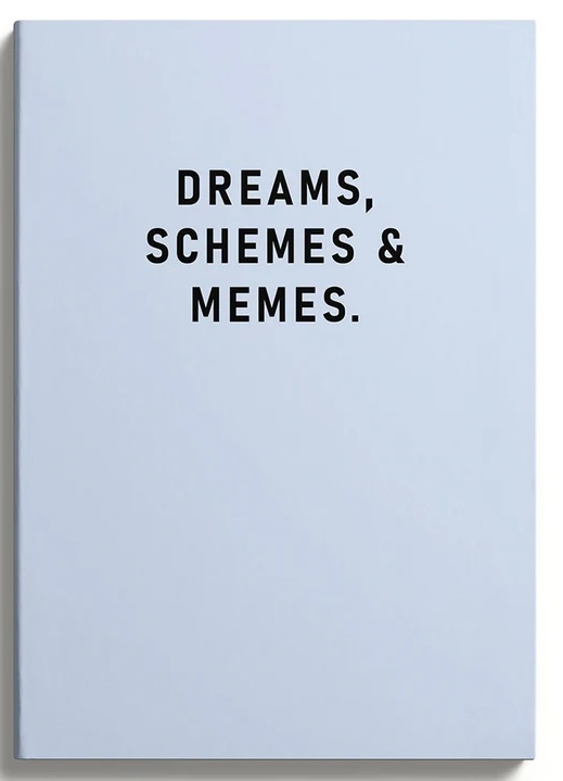 Notes A5 na linije DREAMS SCHEMES & MEMES 