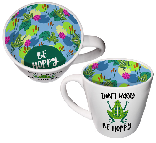 Šolja DON'T WORRY BE HOPPY 