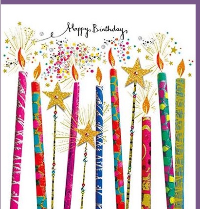 Rođendanska čestitka SVEĆICE 