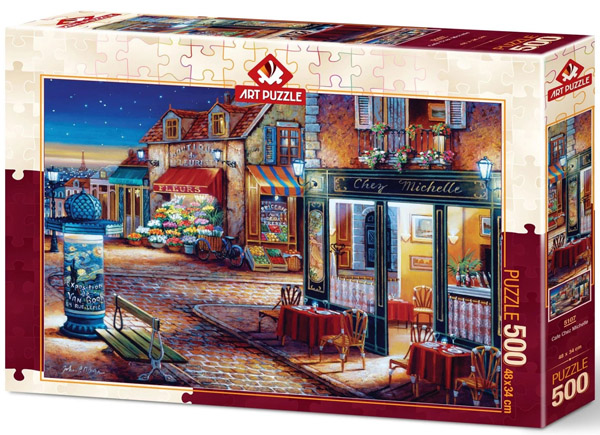 Puzzle CAFE CHEZ MICHELLE 500kom 