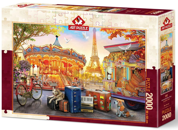 Puzzle AMUSEMENT PARK, PARIS 2000 kom 