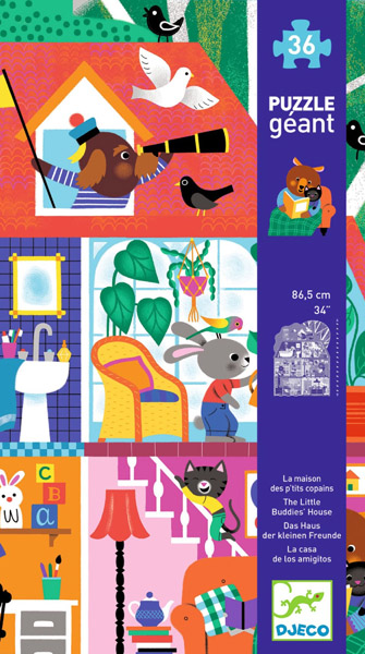 Puzzle za decu KUĆICA -36 kom 