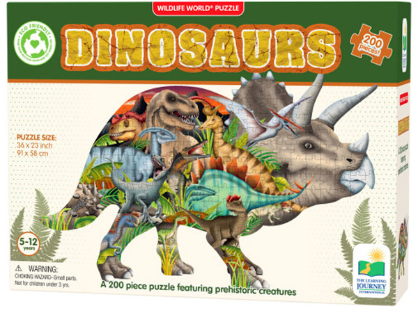 Puzzle za decu DINOSAURS 200kom 