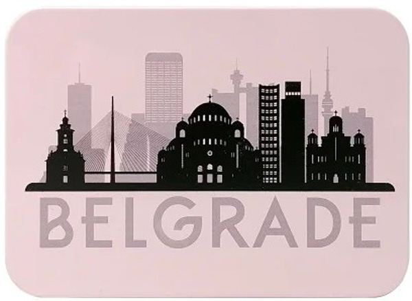 Metalna kutija BELGRADE 14x10x3cm 