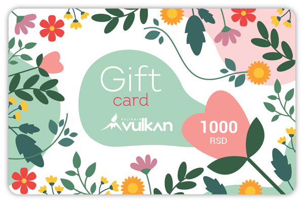 GIFT KARTICA / VAUČER gift cvetići 1000 
