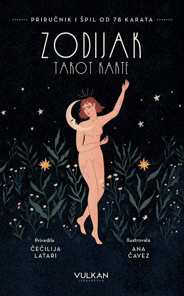 ZODIJAK TAROT KARTE Priručnik i špil od 78 karata 