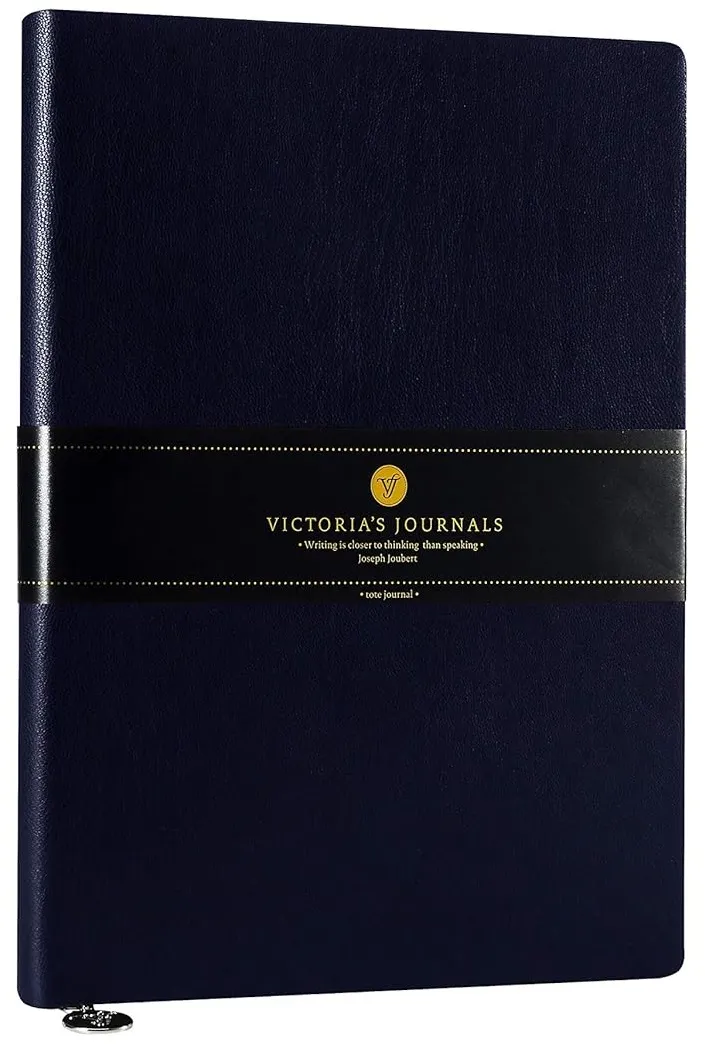 Notes fleksi A5 na linije COVER CLASSIC navy