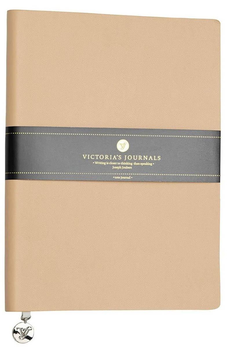 Notes fleksi A5 na linije COVER CLASSIC bež 