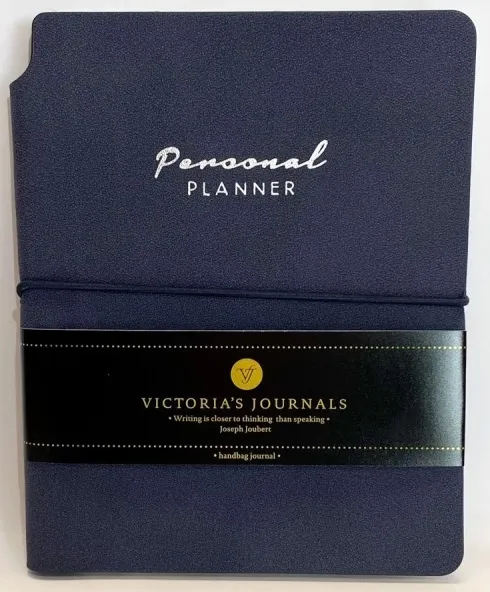 VICTORIA'S JOURNALS džepni planer na linije A6 SIVI