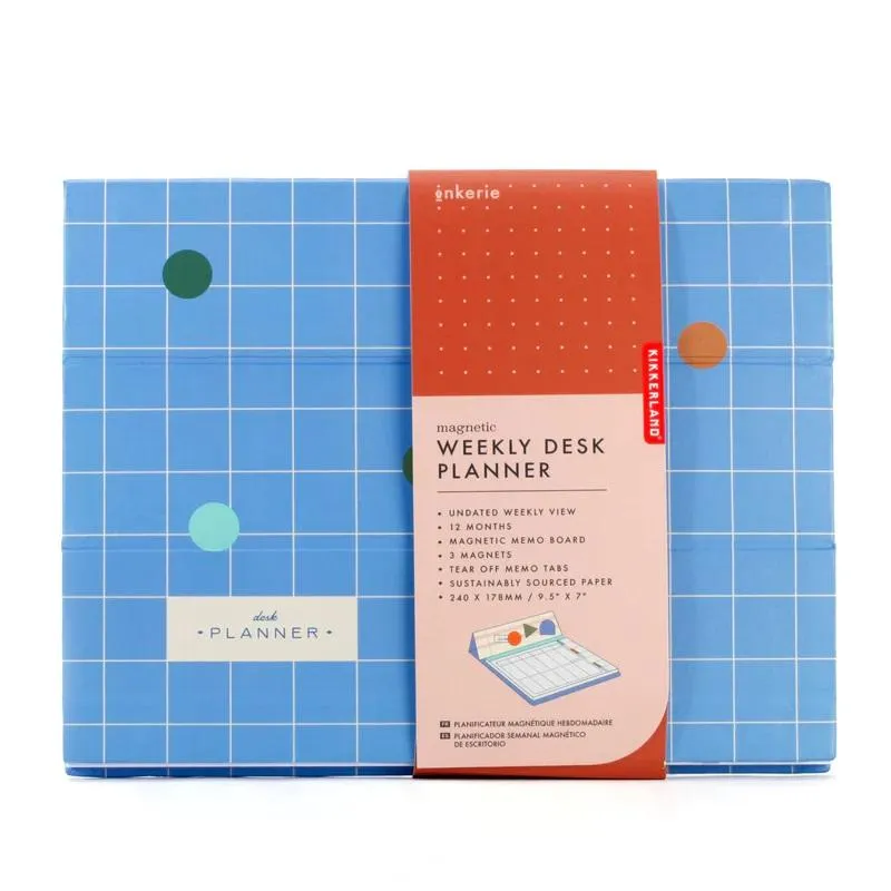 Nedeljni planer sa magnetima DESK PLANNER 12 meseci 