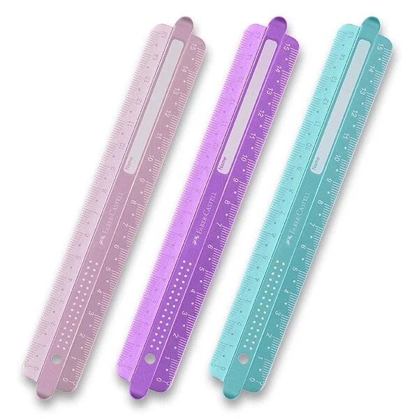 FABER CASTELL lenjir flex SPARKLE 15cm 