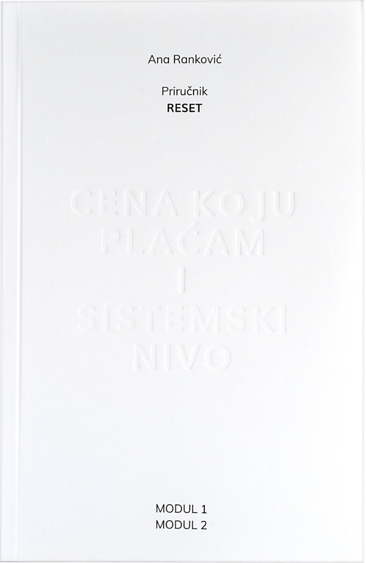 PRIRUČNIK RESET -  OSNOVNA VERZIJA AUTORSKOG PROGRAMA LIČNOG RAZVOJA RESET BY ANA RANKOVIĆ 