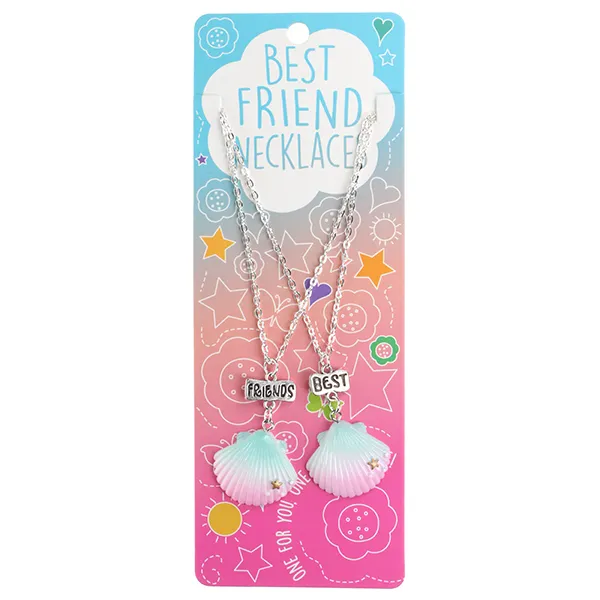 Set dve ogrlice BFF ŠKOLJKE