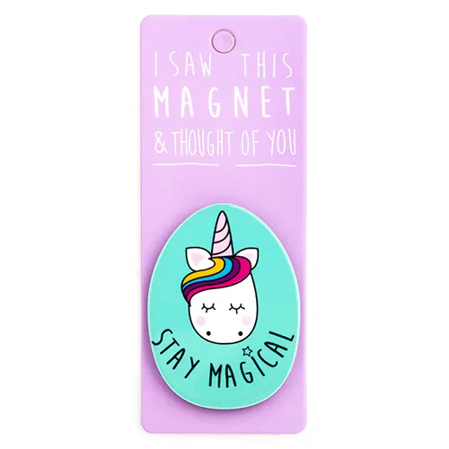 Magnet za frižider I SAW THIS MAGNET Stay Magical 