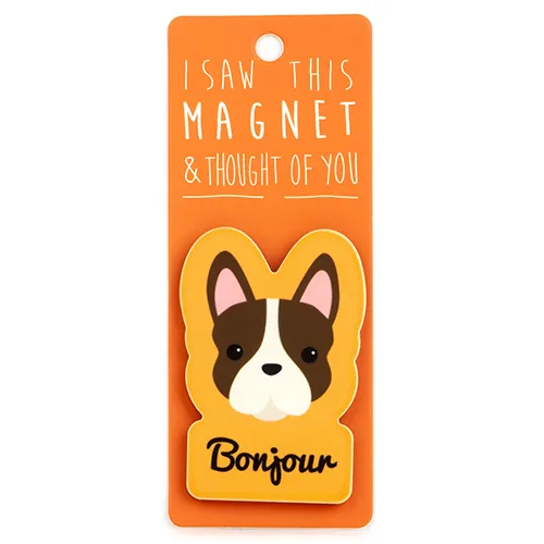 Magnet za frižider I SAW THIS MAGNET Bonjour 