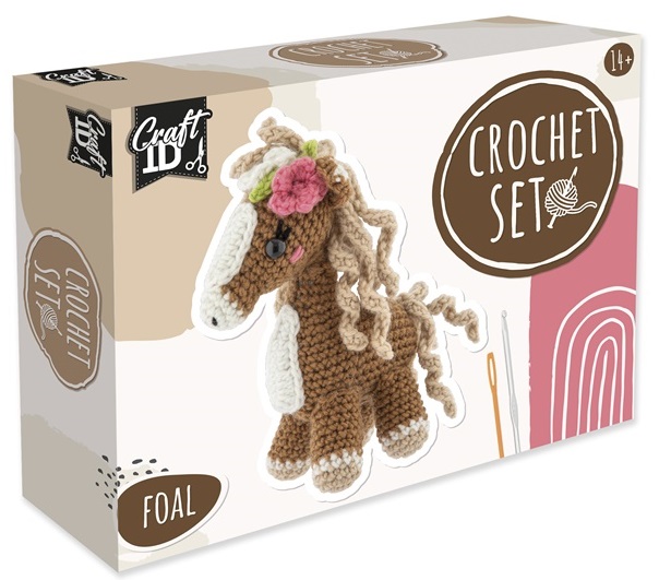 Kreativni set za heklanje ŽDREBE 