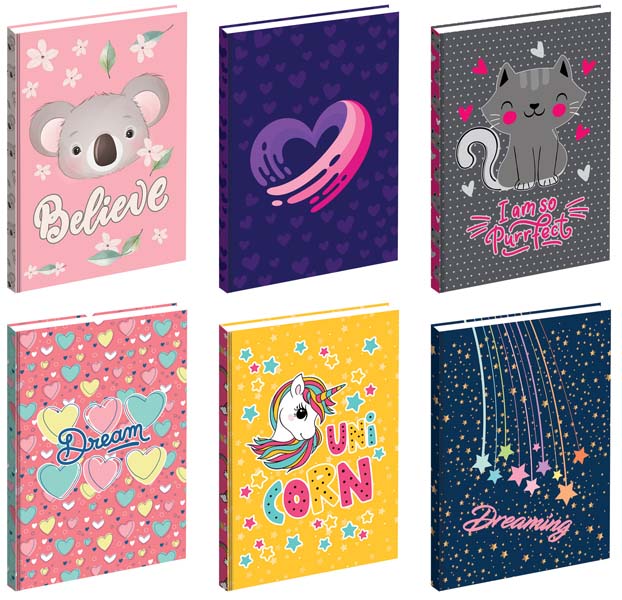 SVESKA TP PREMIUM A5 80L DIKTO - ZA DEVOJČICE 