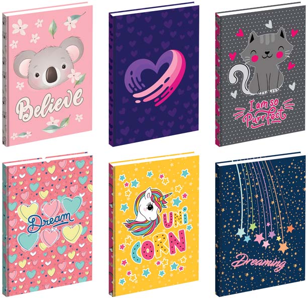 SVESKA TP PREMIUM A4 80L DIKTO - ZA DEVOJČICE 