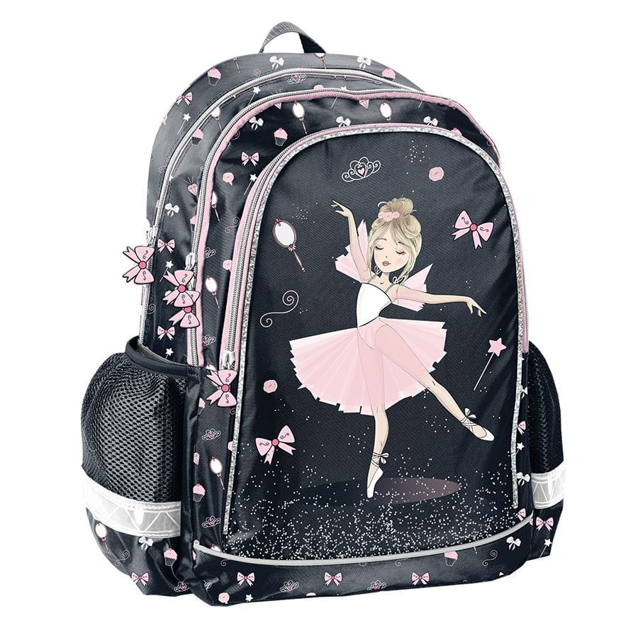 Školski ranac sa dve pregrade BALLET 