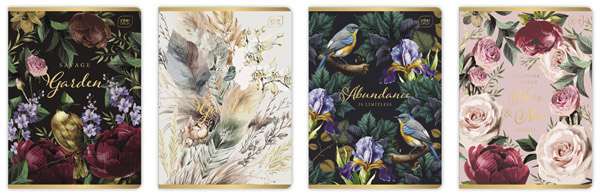 Sveska A5 kvadratići METALLIC SAVAGE 