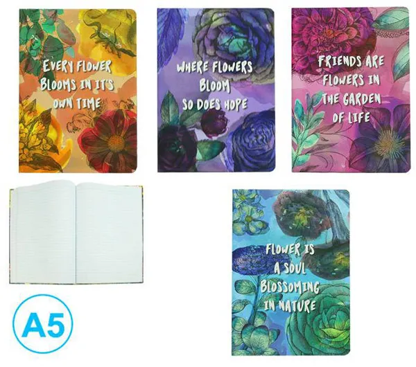 Sveska A5 TP FLORAL 80L 