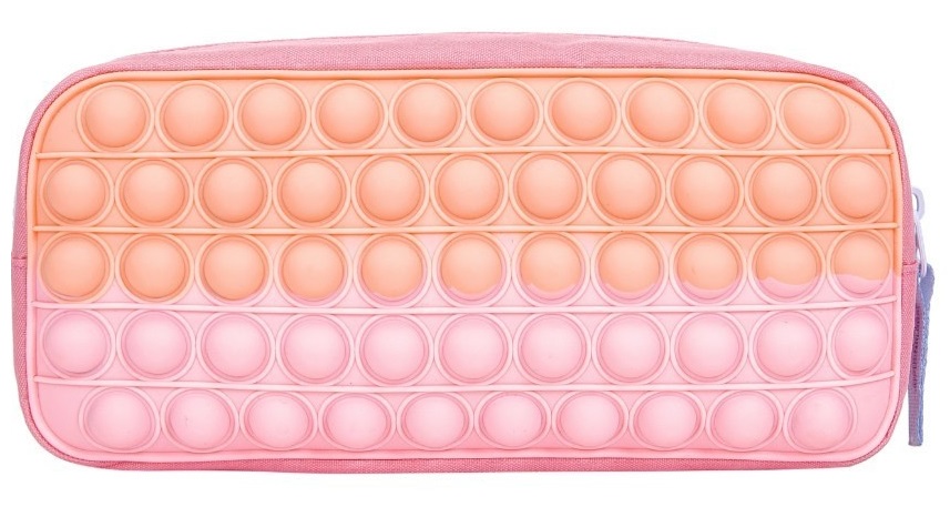 Silikonska pernica HELLO POP PINK 