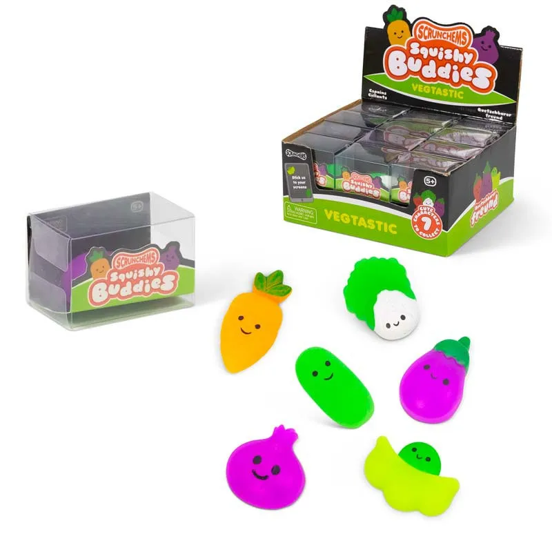 Antistres igračka SCRUNCHEMS - VEGTASTIC (Više vrsta) 
