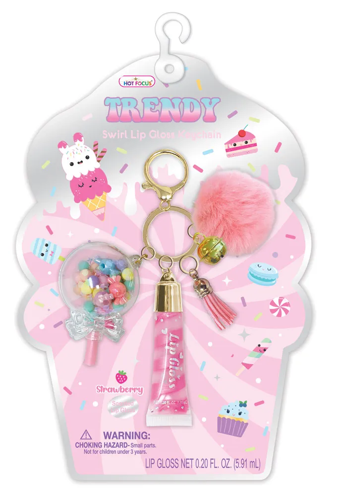 Balzam za usne na privesku za ključeve TRENDY Sweet 