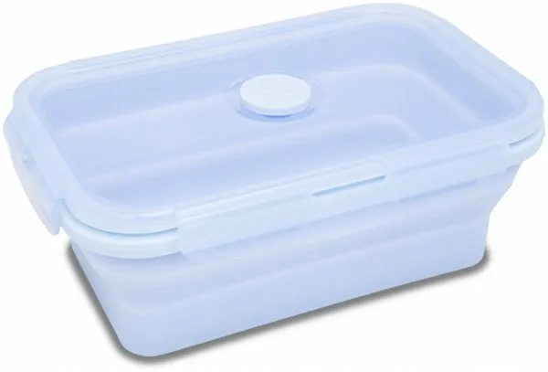 Silikonska kutija za užinu PLAVA 800ml 