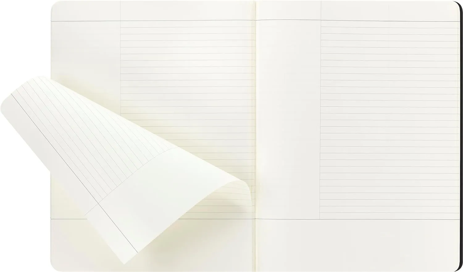 Set dva notesa MOLESKINE Black & Kraft, 19x25 cm, mek povez 