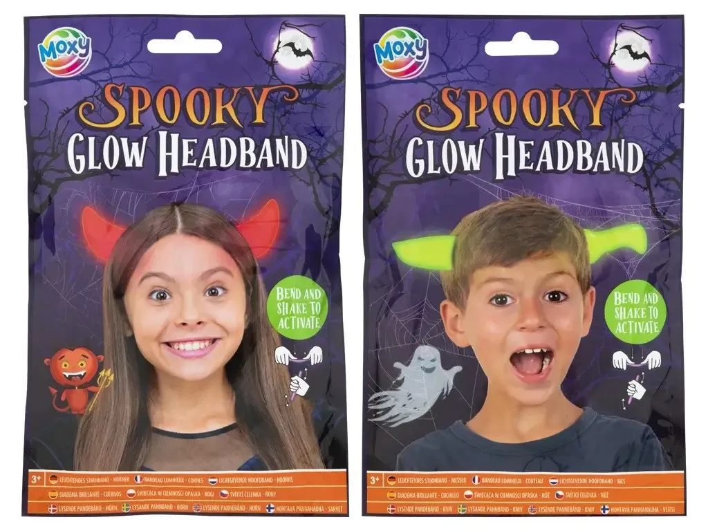 Svetleći dekorativni rajf za maskenbal HALLOWEEN (više vrsta)