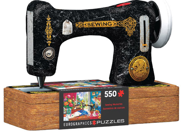 Puzzle MASINA ZA SIVENJE 550kom 