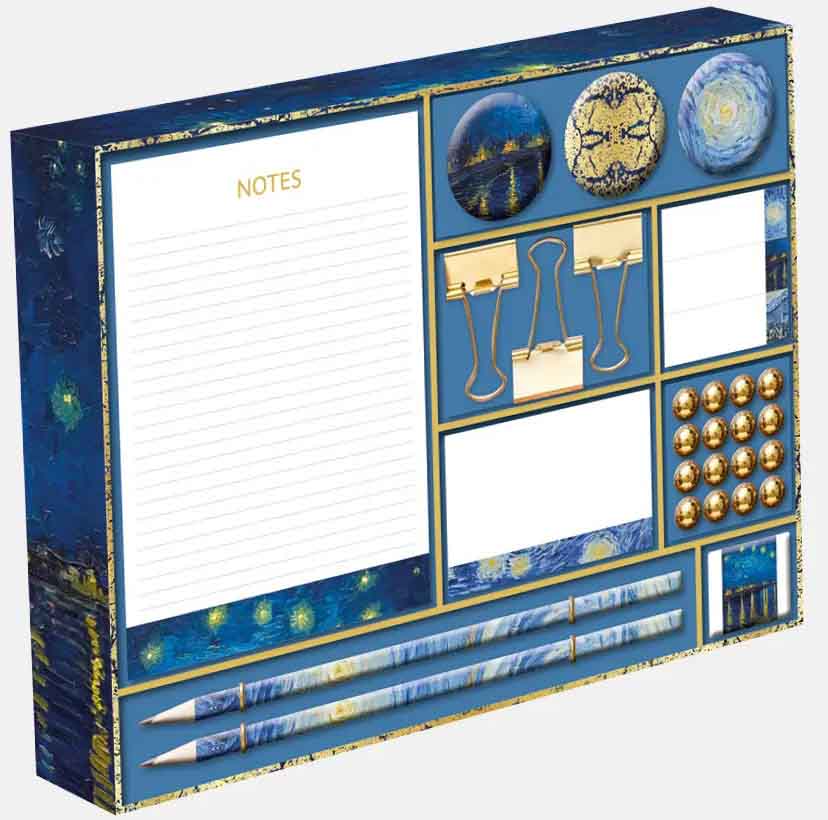 Kancelarijski set VAN GOGH - STARRY NIGHT 