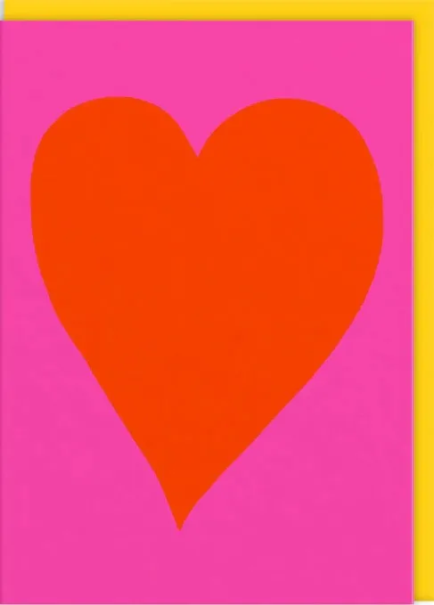 Čestitka NEON HEART 