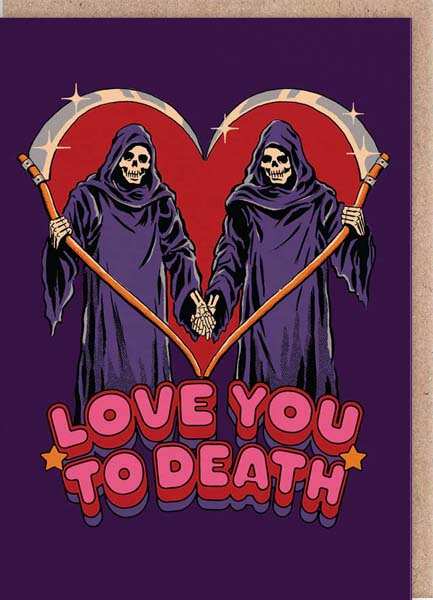 Čestitka LOVE YOU TO DEATH 