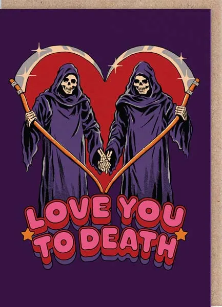 Čestitka LOVE YOU TO DEATH 