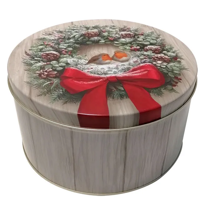 Novogodišnja ukrasna kutija ROBIN 18x10cm