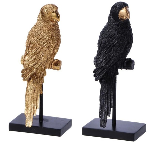 Figura u obliku papagaja na stalku 31cm (Više vrsta) 