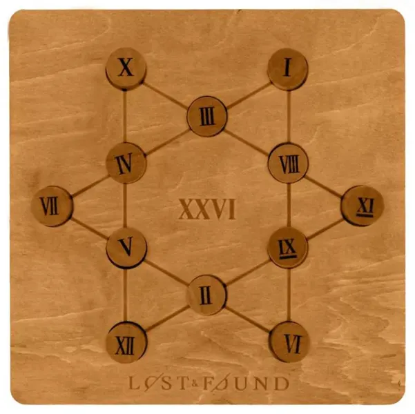 IQ puzzle ROMAN NUMERAL 
