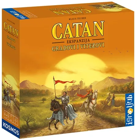 Strateška igra CATAN GRADOVI I VITEZOVI 