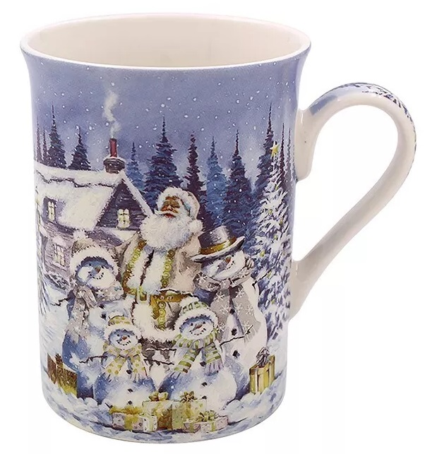 Novogodišnja šolja BELI BOŽIĆ 