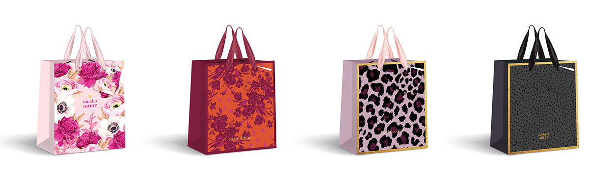 Ukrasna kesa GOLD 18x23x10cm (više vrsta) 