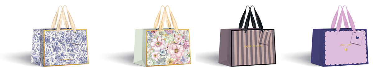 Ukrasna kesa GOLD 23x18x10cm (više vrsta) 