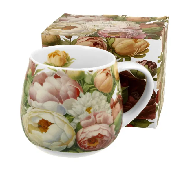 Šolja u poklon kutiji PEONIES 430ml 