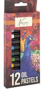 Set uljanih boja NASSAU 12kom 