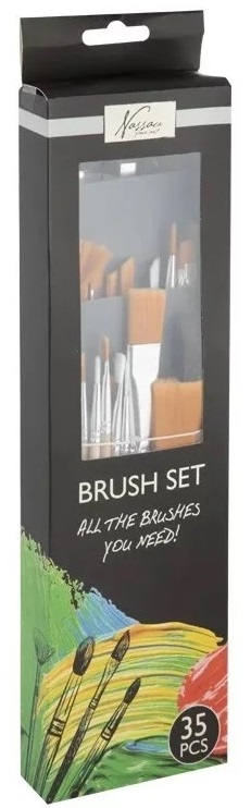 Set slikarskih četkica 35kom 