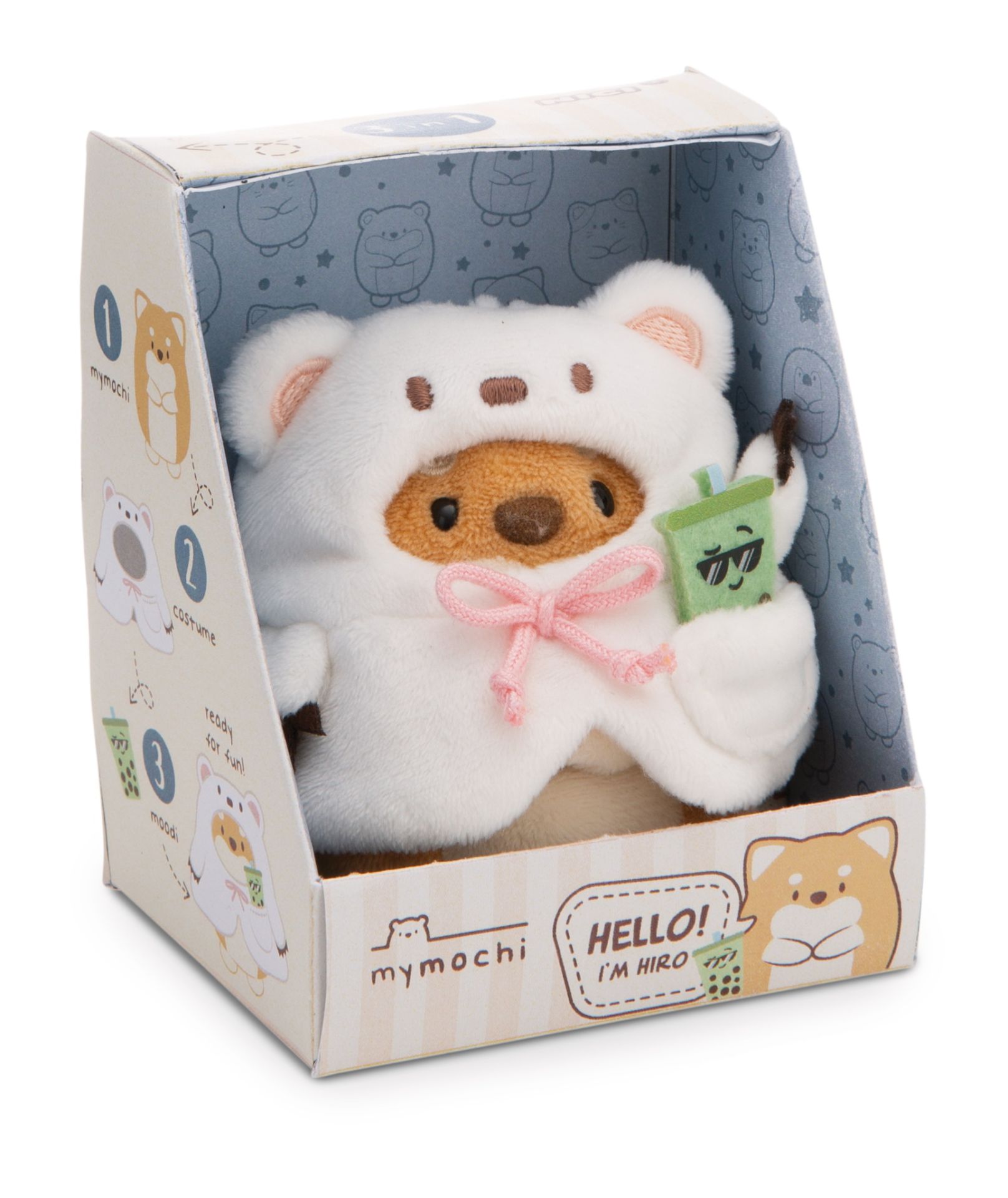 Plišana igračka 10cm KUCA Hiro MYMOCHI 