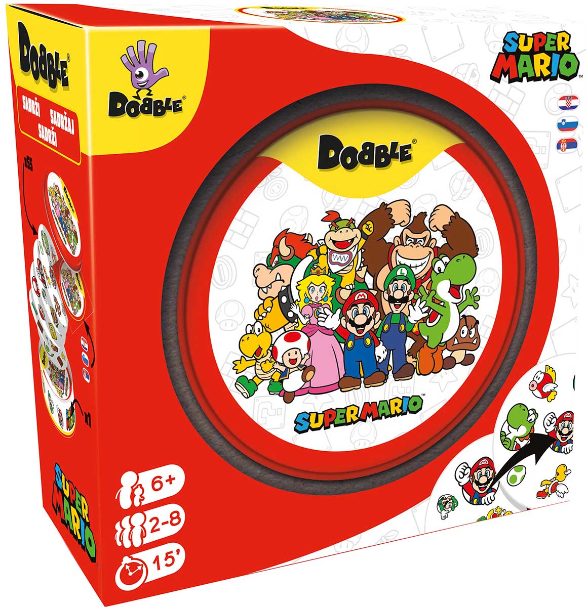 Društvena igra DOBBLE SUPER MARIO 