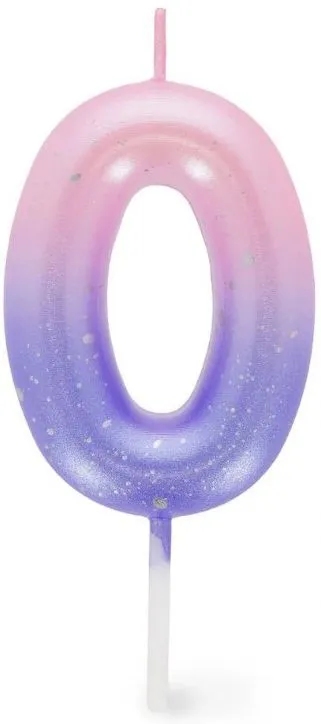 Rođendanska svećica PINK - 0 